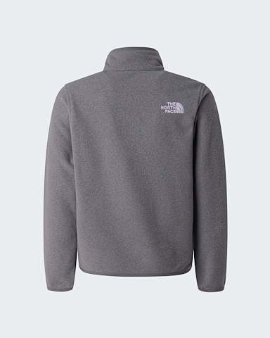 Glacier Fleece mit 14langem RV fr Jugendliche TNF TNF Mid Grey Heather alt1