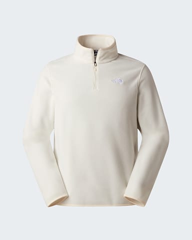 Pile Glacier con cerniera a 14 da uomo TNF White Dune hero