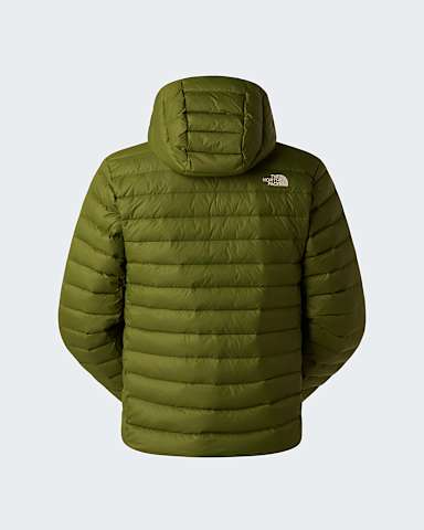Giacca in piumino con cappuccio Classic da uomo TNF Woodland Green alt1