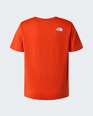 Teens 247 TShirt TNF Lava Red alt1