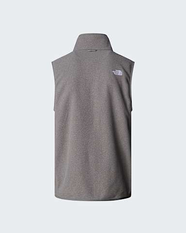 Mens Glacier Fleece Gilet TNF TNF Mid Grey Heather alt1
