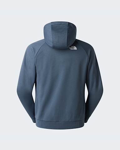 Sweat capuche zipp Reaxion 20 pour homme TNF Granite Grey Dark Heather alt1