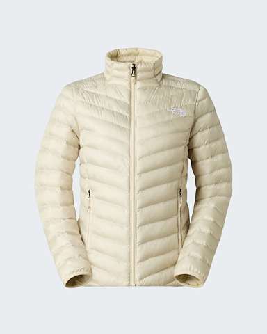Damska kurtka z ocieplin syntetyczn Huila TNF Desert Stone hero