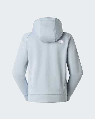 Womens Reaxion 20 FullZip Hoodie TNF Frost Grey Dark Heather alt1