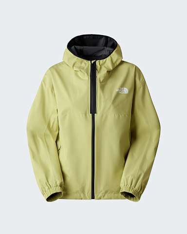Womens Mountain Athletics Rainlit Hooded Jacket TNF Pear hero