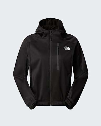 Womens Mountain Athletics FullZip Hooded Fleece TNF TNF Black hero