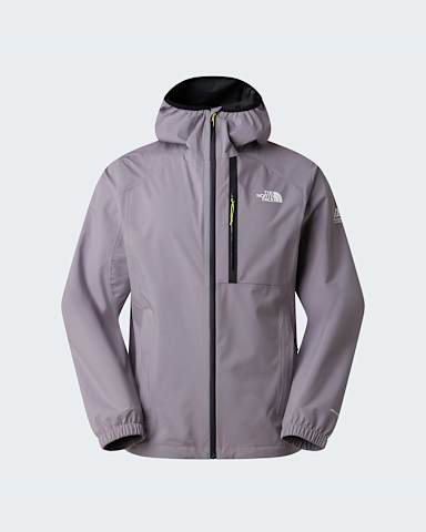 Mens Mountain Athletics Rainlit Hooded Jacket TNF Transcendent Grey hero