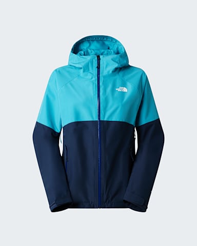 Womens Diablo Dynamic ZipIn Jacket TNF River IceSummit Navy hero