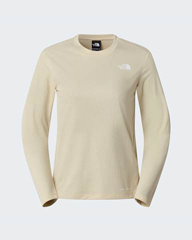 Womens Shadow LongSleeve TShirt TNF Desert Stone hero