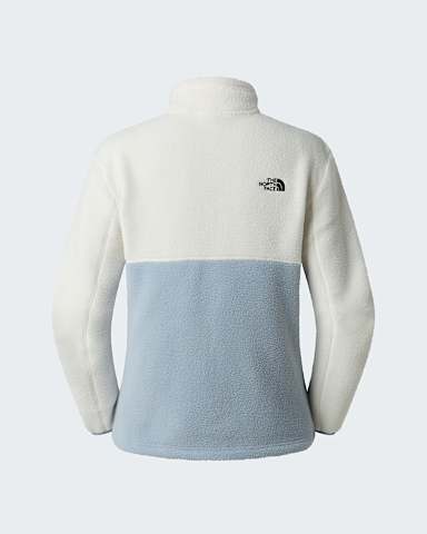 Yumiorifleecejas met volledige rits voor dames TNF Frost GreyWhite DuneFrost Grey alt1
