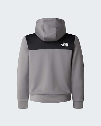 Rozepnac mikina s kapuc Reaxion pro mlad TNF Smoked Pearl alt1