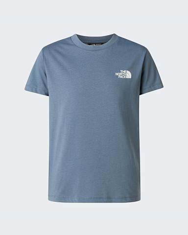 Teens Box NSE TShirt TNF Granite Grey hero