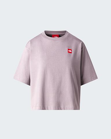 Tshirt Red Box Boxy da donna TNF Transcendent Grey hero