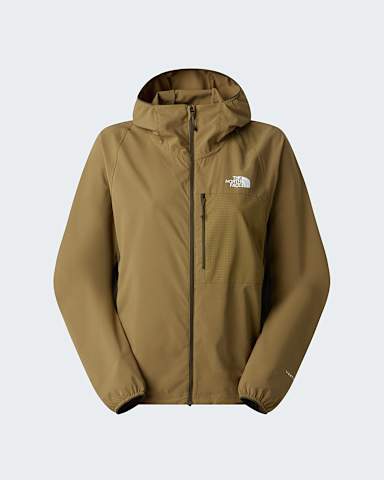 Womens LIGHTRANGE Woven Jacket TNF CedarNew Taupe Green hero