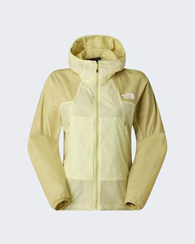 Damska kurtka wiatroodporna Ridgelite FUTUREFLEECE TNF Lemon MistPear hero