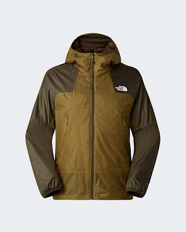 Giacca a vento Ridgelite FUTUREFLEECE da uomo TNF CedarNew Taupe Green hero
