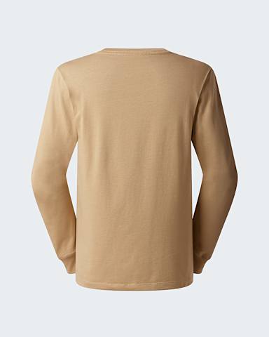 Triko s dlouhm rukvem Evolution Simple Dome Regular pro pny TNF Khaki Stone alt1