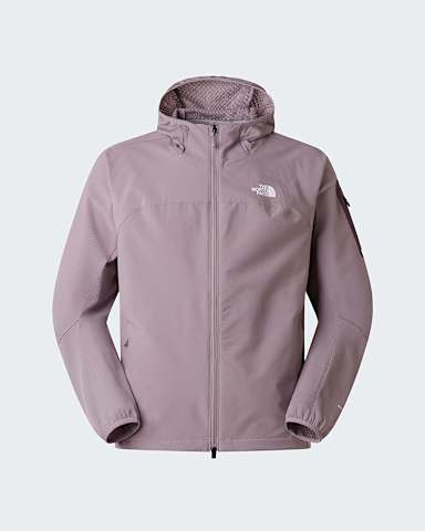 Hybrid Tek Approachjas met volledige rits en capuchon TNF Transcendent Grey hero