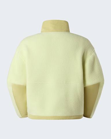 Giacca in pile Yumiori OffPeak con mezza cerniera da donna TNF Lemon MistPear alt1