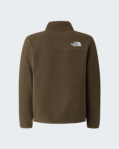 Teens Glacier ZipInCompatible Fleece Jacket TNF New Taupe Green alt1