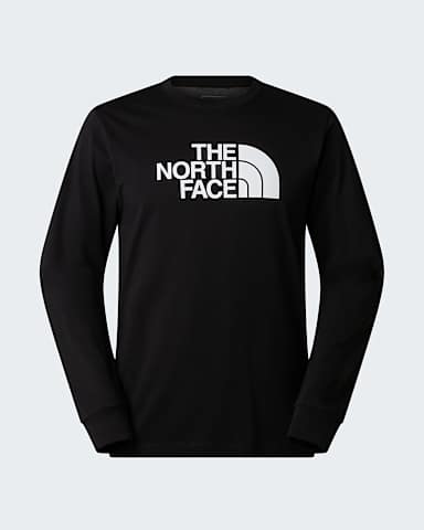TShirt a maniche lunghe Evolution Half Dome Regular da uomo TNF TNF Black hero