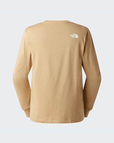 Evolution Half Dome normal geschnittenes LangarmTShirt fr Herren TNF Khaki Stone alt1