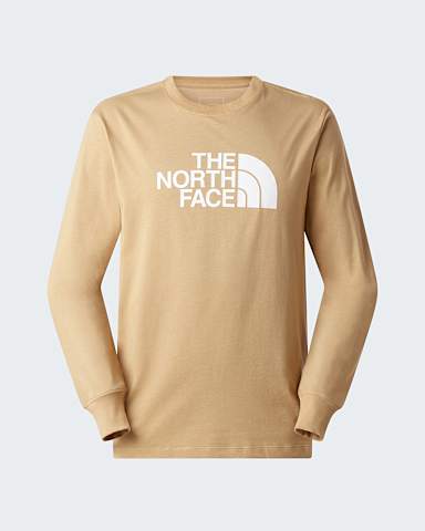 Evolution Half Dome normal geschnittenes LangarmTShirt fr Herren TNF Khaki Stone hero