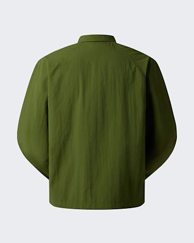 Unisex Red Box Nylon LongSleeve Shirt TNF Woodland Green alt1