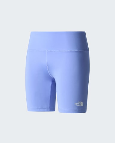 Girls Flex 5 Tight Shorts TNF Periwinkle Glow hero