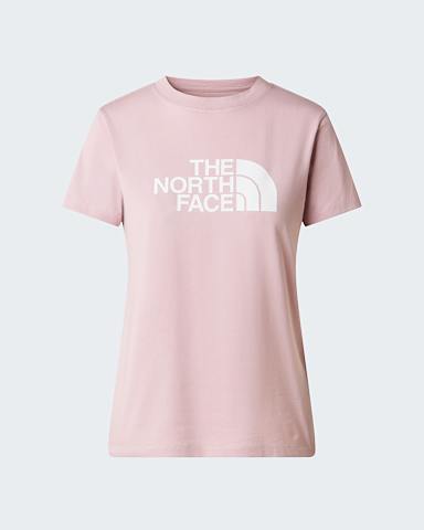 Womens Evolution Half Dome Slim TShirt TNF Metal Pink hero