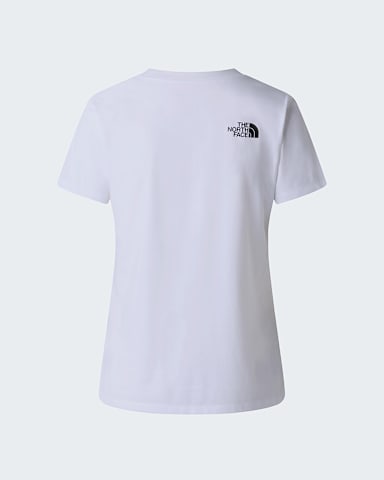 Womens Evolution Half Dome Slim TShirt TNF TNF White alt1