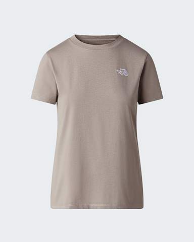 Womens Evolution Simple Dome Slim TShirt TNF Stone Slab hero