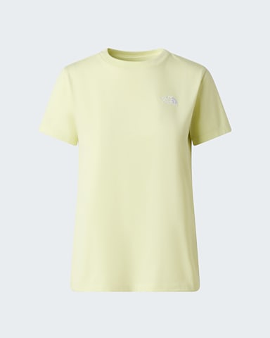 Tshirt ajust Simple Dome Evolution pour femme TNF Lemon Mist hero