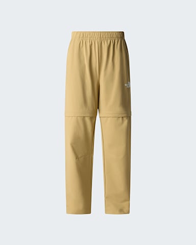 Lehk odepnac turistick kalhoty pro mlad TNF Khaki Stone hero