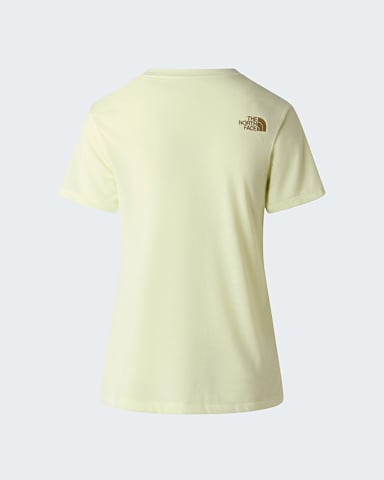 Womens Bitmap Silhouette Graphic TShirt TNF Lemon Mist alt1