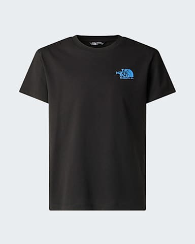 Girls Flora Relaxed TShirt TNF TNF Black hero