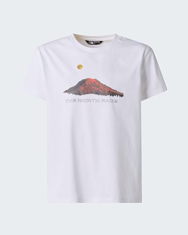 Triko Mountain Night Relaxed pro kluky TNF TNF White hero