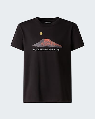 Boys Mountain Night Relaxed TShirt TNF TNF Black hero