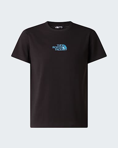 Triko Liquid Logo Regular pro kluky TNF TNF Black hero