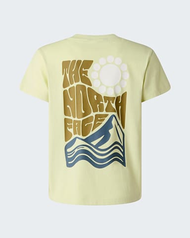 Triko Voyage Relaxed pro mlad TNF Lemon Mist alt1