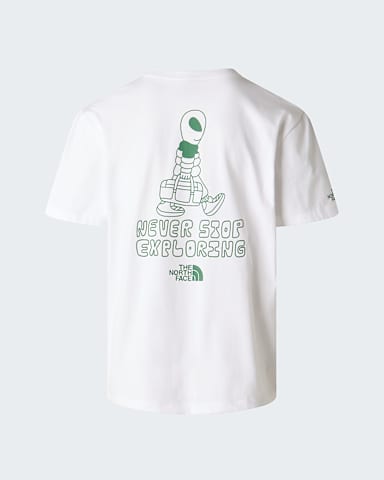 Triko s potiskem Alien Relaxed pro pny TNF TNF White alt1
