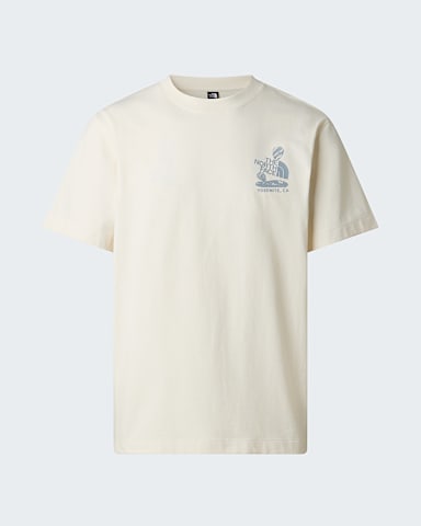 Triko s potiskem Stones Relaxed pro pny TNF White Dune hero
