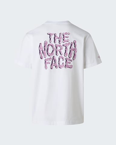 Triko s potiskem Drip Logo Relaxed pro pny TNF TNF White alt1