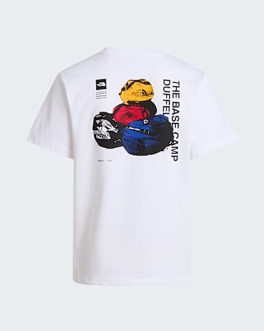 Mens BCD Celebration Relaxed Graphic TShirt TNF TNF White alt1