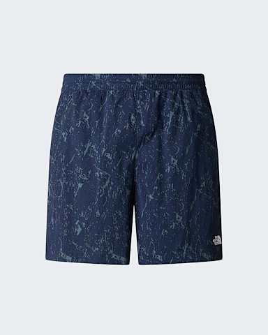 Pantaloncini pullon Class V Pathfinder 7 con stampa da uomo TNF Summit Navy Rock Texture Print hero