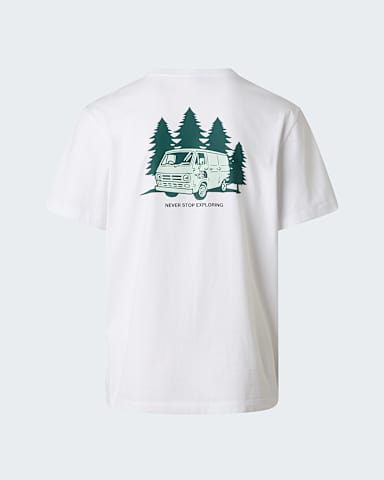 Triko s potiskem Van Life Relaxed Graphic pro pny TNF TNF White alt1