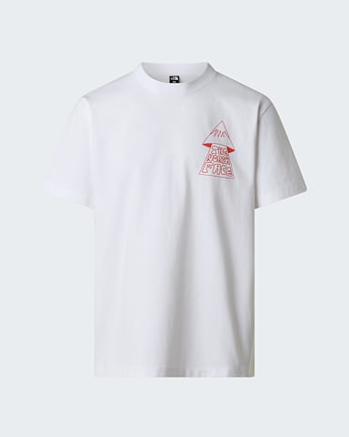 Triko s potiskem Mountain Play Relaxed pro pny TNF TNF White hero