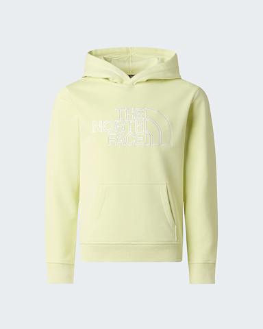 Teens Drew Peak Light Regular Hoodie TNF Lemon Mist hero