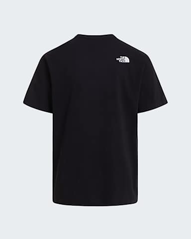 Camiseta recta Never Stop Exploring para hombre TNF TNF Black alt1