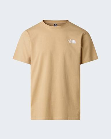 North Faces normal geschnittenes TShirt mit Grafik fr Herren TNF Khaki Stone hero